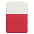 thumbnail image 2 of Zippo Pocket Lighter 250th Anniversary Special Edition White and Red Matte, 2 of 2