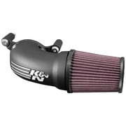 K&N Cold Air Intake Kit: High Performance, Guaranteed to Increase Horsepower: 2001-2017 HARLEY DAVIDSON (Fat Bob, Dyna Low Rider, Switchback, Softail Slim, Heritage, other select models)57-1137