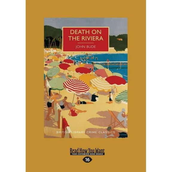 Death on the Riviera (Large Print 16pt), (Paperback)