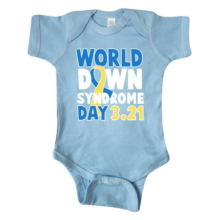 

Inktastic World Down Syndome Day 321 Gift Baby Boy or Baby Girl Bodysuit