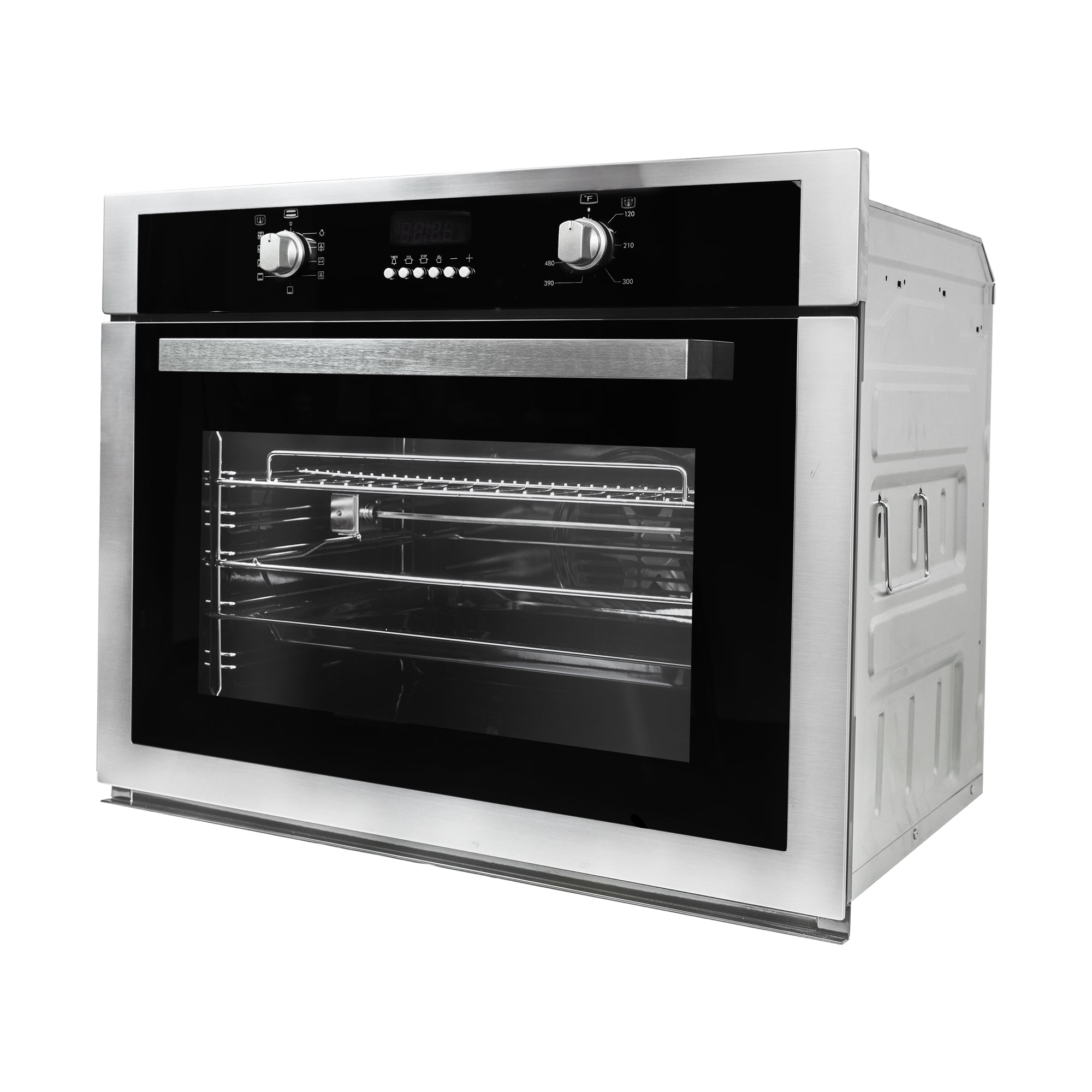 wall oven with rotisserie function