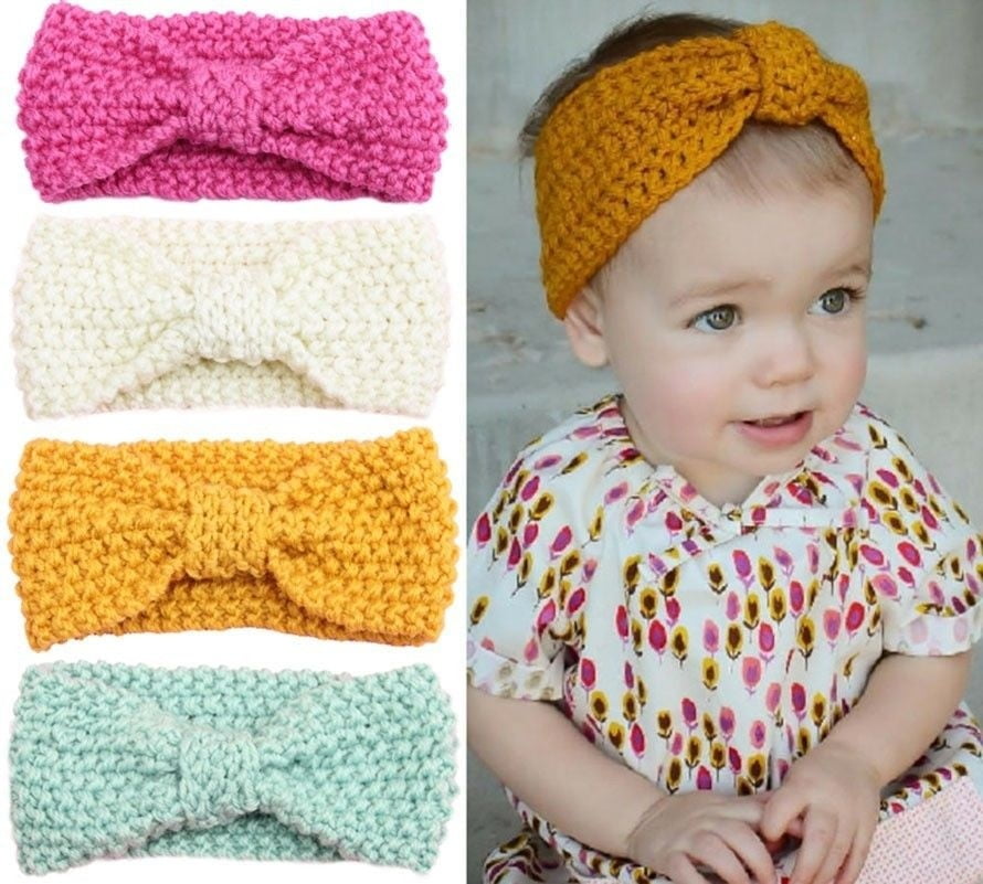infant crochet headband