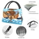thumbnail image 4 of Fotbe Animals on Noah's Ark Bolsa Térmica Portátil con Estampado, Bolsa de Entrega de Alimentos Aislada, Bolsa Reutilizable de Gran Capacidad para Comidas y Supermercado, 4 of 6