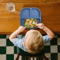 thumbnail image 4 of SHAGUOZHOU Silicone Divided Plate Tray For Dining Table Kitchen Living Room Multipurpose Serving Dish Food Container Dining Table Runner Set for 8 Christmas Place Mats Indoor Dining 36 round Table Mat, 4 of 5