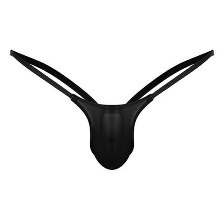 Xiaoxatg Womens Lingerie Sexy Thong Briefs Open Back Rise Mens G String Underpants Low Underwear Cow Lingerie