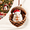 C, variant on 6-Piece Pinecone Christmas Ornaments, 3.15 x 2.36 in Flat Acrylic Animal Pendants with Hanging Strings, Multicolor Tree Decorations