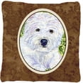 thumbnail image 1 of Carolines Treasures SS8835PW1414 Westie Decorative Fabric Pillow, 1 of 4