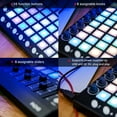 thumbnail image 3 of WORLDE PAD48 Portable USB MIDI Drum Pad Controller 48 RGB Backlit Pads 8 Knobs 16 Buttons 8 Sliders with USB Cable, 3 of 7