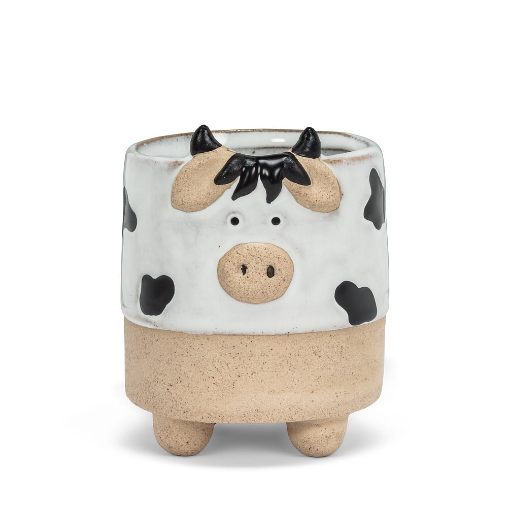 Set de 12 Petites Vaches sur Pieds Planteur