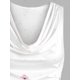 thumbnail image 3 of Tapa de camiseta de camisetas de mariposa floral de talla grande Rosegal Camisetas sin mangas de talla grande, 3 of 5