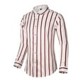 thumbnail image 2 of zfhfof Men's Plaid Button Down Shirts Cotton Long Sleeve Dress Shirts Regular Fit Gingham Shirts Plus Size, 2 of 5