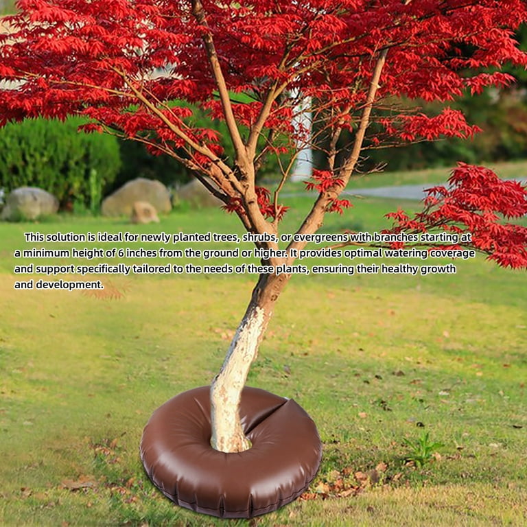 2Pcs 360° Tree Water System Tree Watering Ring 13 Inch Circle Sprinkler And Irrigation