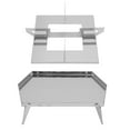 thumbnail image 3 of Base de soporte para estufa de leña de acero inoxidable para exteriores, juego de herramientas portátiles para barbacoa y camping con bolsa de almacenamiento, 3 of 14