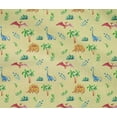 thumbnail image 4 of oneOone Cotton Flex Pale Yellow Fabric Leaves|Palm Tree & Dinosaur Diy Clothing Quilting Fabric Print Fabric By Yard 40 Inch Wide, 4 of 4