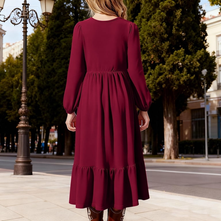 size 18 christmas dress XIYNBAOK Plus Dresses Long Black Dress Girls Boho Maxi Dress Long Red Dress Month Girl Clothes Cute Clothes for Teens 3-6, 14-15 Years womens online shopping fashion Discover 130 Christmas Wedding Black dress Color:Black F09056 through waist