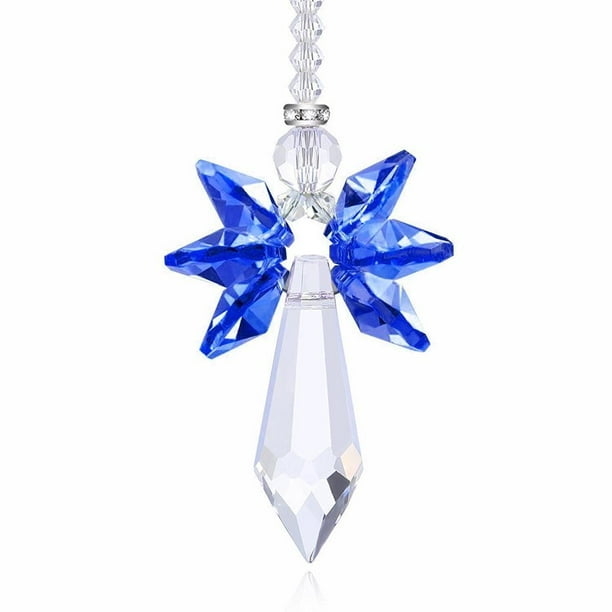 Decoración De Cristal Para El Coche Arco Iris Angel Crystal Suncatcher Colgante De Cuentas Colorido Adornos Colgantes Para El Hogar Del Coche Eigraketly VI011983-05