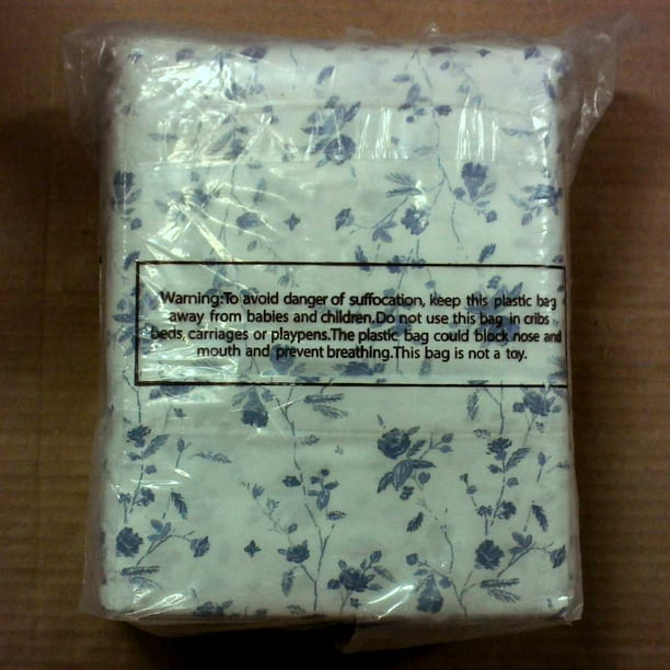 400 Thread Count Printed Performance Sheet Set Threshold White/Blue