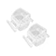 thumbnail image 4 of 2 Accesorios para Comederos de Pájaros Sin Desorden, Comedero Transparente Duradero con Dispensador de Agua para Agapornis, Loros Y Guacamayos., 4 of 9