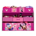 Disney Minnie Mouse Kids Deluxe 9 Bin Box Storage Toy Organizer by