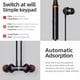 thumbnail image 2 of Auriculares in-ear gamer inalámbricos Lenovo HE05X HE05X celeste, 2 of 4