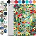 thumbnail image 1 of iPad Mini 8.3 Inch 6 Gen [ Mini 6th Generation 2021 ] A2567 A2568 A2569 MK893LL/A MK8E3LL/A MK8C3LL/A Trifold Printed Slim Adjustable Stand Feature Case with TPU Heat Dissipation Back - Damask, 1 of 6
