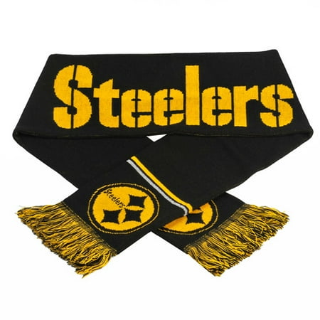 Forever Collectibles NFL Glitter Scarf, Pittsburgh Steelers