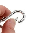 thumbnail image 4 of Mosquetón de acero inoxidable shamjiam para llavero Camping M5 Color plata, 4 of 7
