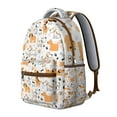 thumbnail image 2 of Cute Akita Dog Beagle Bulldog Rottweiler Dachshund Backpack for School,Cute School Bag,Schoolbag with Adjustable Shoulder Straps & Padded Back,15.3"x11"x7.1".﻿, 2 of 6