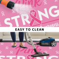 thumbnail image 4 of Pink Ribbon Outdoor Rug 3x5 Ft, Non Slip Washable Area Rug, Breast Cancer Awareness String Symbol Patio Rugs Carpet Runner, Large Floor Mat for Indoor/Outdoor Deck Porch Camping, 4 of 8