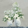 thumbnail image 3 of Purinton, Julia 12x12 Black Modern Framed Museum Art Print Titled - Late Summer Bouquet III with Tile, 3 of 5