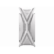 ASUS ROG Hyperion GR701 EATX full-tower computer case with Semi-open structure, tool-free side panels, supports up to 2 x 420mm radiators, built-in graphics card holder, 2x front panel Type-C
