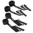 thumbnail image 1 of 4x Juego de Correas de Amarre Parejas Correas de Sujeción de Cama Muñequeras Ajustable Juguetes Adultos Coslay Disfraz Sunnimix Esposas ajustables para adultos, 1 of 8