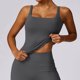 thumbnail image 3 of Ropa interior femenina de realce a prueba de golpes para mujer, Top corto para correr, gimnasio, entrenamiento, chaleco deportivo, Top de Yoga de alta resistencia, 3 of 5