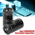 thumbnail image 4 of czcpp-4 Pcs Capacitor 10000uF 63V Electrolytic Capacitor, for Isolating DC, Coupling, Bypassing, Filtering, etc, 4 of 4