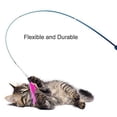 thumbnail image 4 of Cat Teaser Wands Three-section Telescopic Fishing Pole Wand Kitten Funny Catcher Teaser Stick Rod Interactive Stick Teaser Toys, 4 of 10