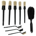9pcs Car Detailing Brushes Kit Scrub Cleaning Tool for Car Interior