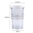 thumbnail image 1 of Billuyoard Contenedor de almacenamiento de alimentos ajustable, tarro sellado, contenedor de sellado plegable, Garget de cocina, caja de refrigerador, Almacenamiento y organización del hogar Billuyoard HA022544-00, 1 of 6