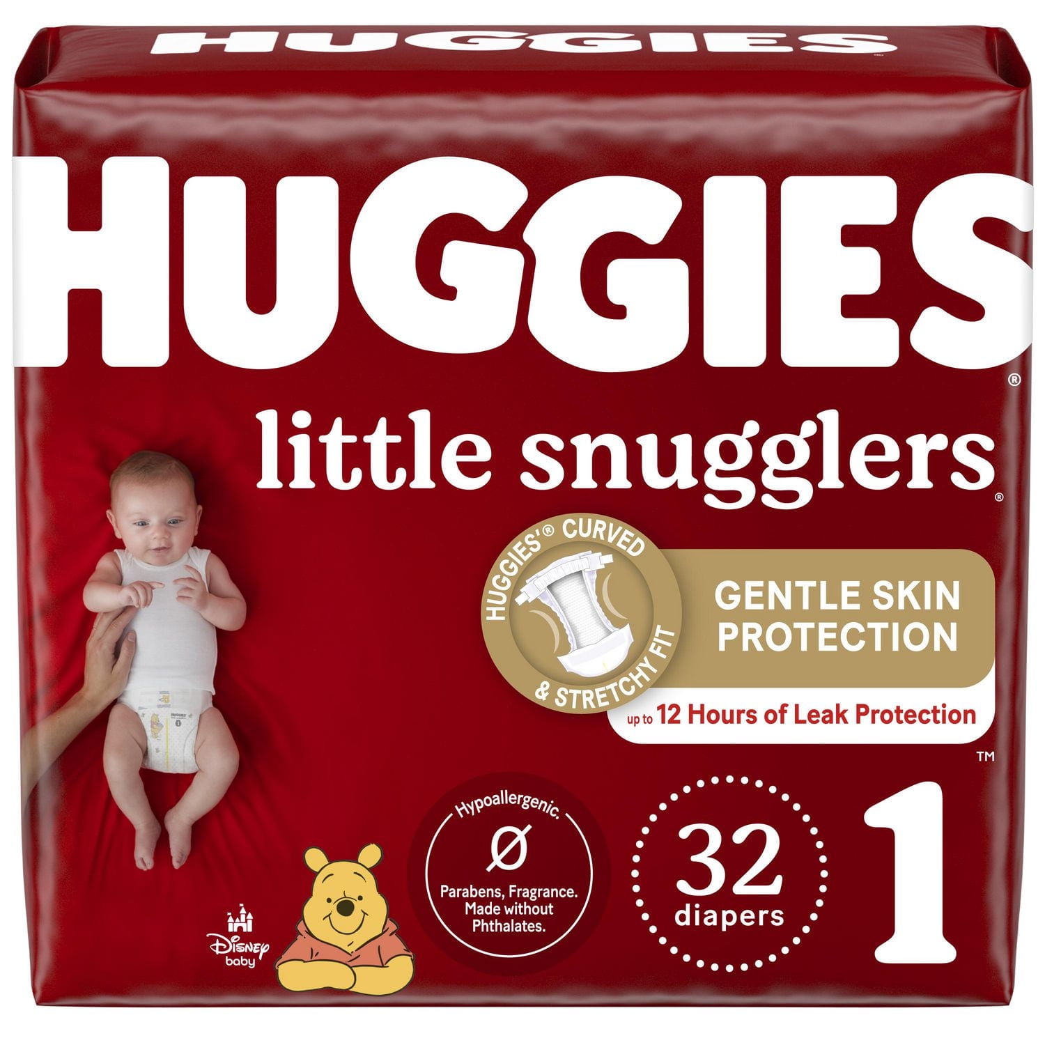 Huggies Little Snugglers Diapers, Jumbo Pack, Size Preemie