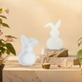 thumbnail image 2 of Cute Rabbit Scented Candle Silicone DIY Plaster Animal Ornament Scented Wax Valentine's Day Scented Wax Making, 2 of 7