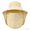 Beige, variant on Stcylzfu Sun Hats for Men Women Detachable Face Cover Wide Brim Fishing Hats with Neck Flap UPF 50+ Outdoor Safari Hats