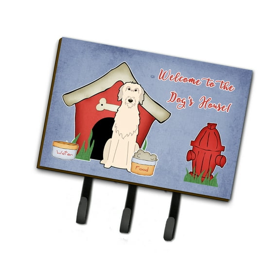 Dog House Collection Irish Wolfhound Leash or Key Holder