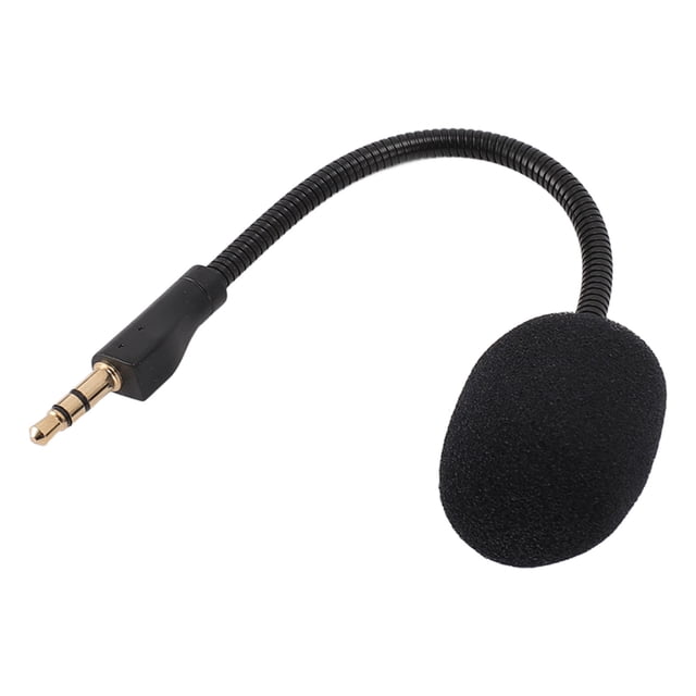 Headsets Replacement Mic, Gaming Microphone 3.5mm Gold Plated Jack Noise Reduction For Gaming Headphone