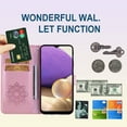 thumbnail image 2 of for Samsung Galaxy A54 5G Wallet Case for Women, Glitter Bling Diamond PU Leather Folio Cover with Card Slot Wrist Strap Built-in Kickstand Case for Samsung Galaxy A54 5G Owl Rose Gold, 2 of 16