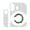 Black, variant on Trendy Dot Stickers Eye catching Sticker with Dots & Flowers Pattern for Mini12 Camera Make Your Pictures Stands Out