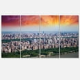 thumbnail image 2 of New York Beautiful Manhattan Skyline - Cityscape Canvas Print, 2 of 3