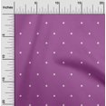 thumbnail image 2 of oneOone Cotton Silk Purple Fabric Polka Dot Sewing Fabric By The Yard Printed Diy Clothing Sewing Supplies 42 Inch Wide, 2 of 5