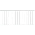 thumbnail image 1 of 36" x 72" Entourage Aluminum Straight Railing Section - White, 1 of 2