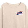 thumbnail image 3 of Marvel Captain America - Comic Book Super Soldier - Women's French Terry Pullover Sweatshirt, 3 of 5