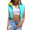 thumbnail image 1 of Txlixc Chaleco ligero y esponjoso para mujeres Txlixc moda, 1 of 8