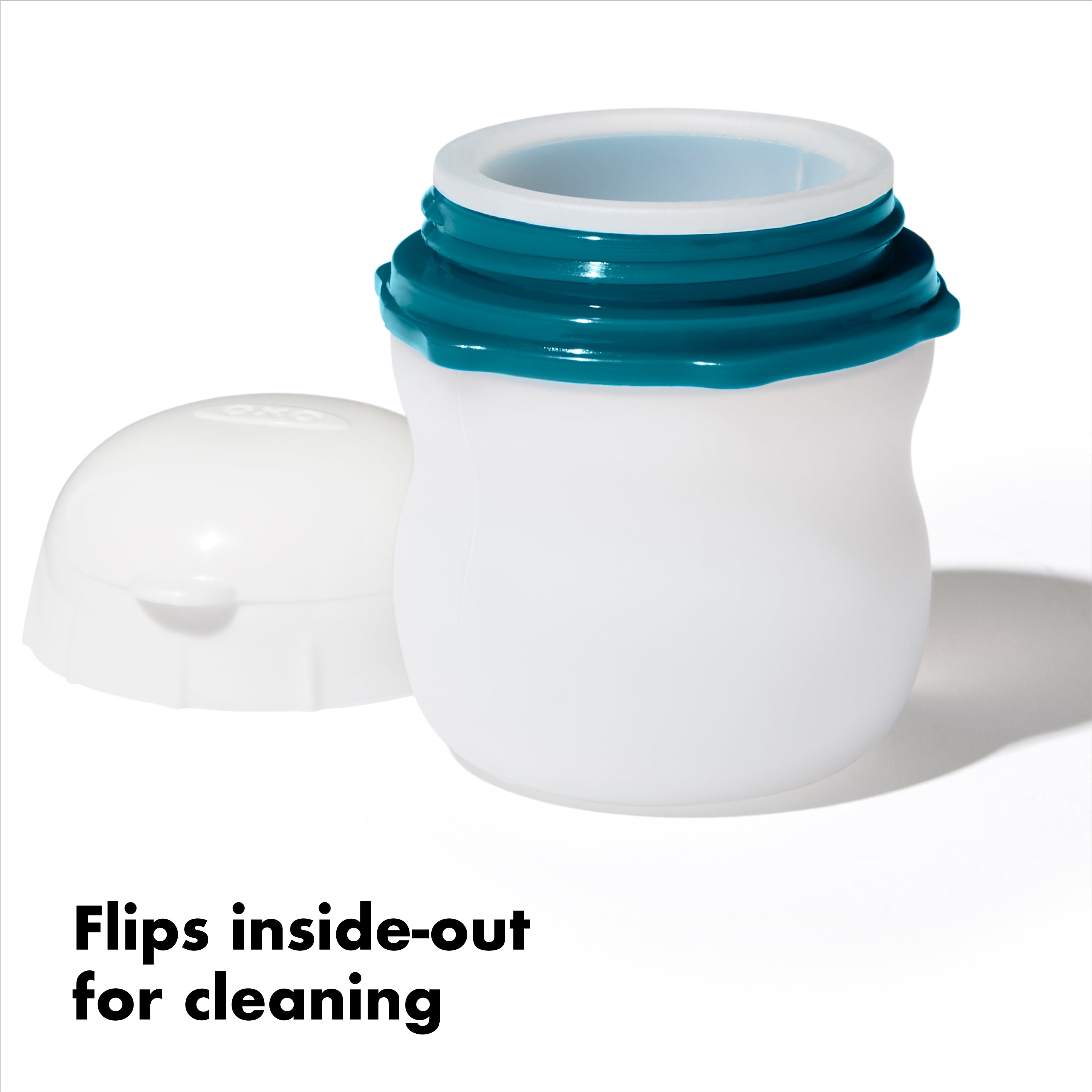 OXO Silicone 2.3 oz Leak Proof Squeezable Condiment Dispenser